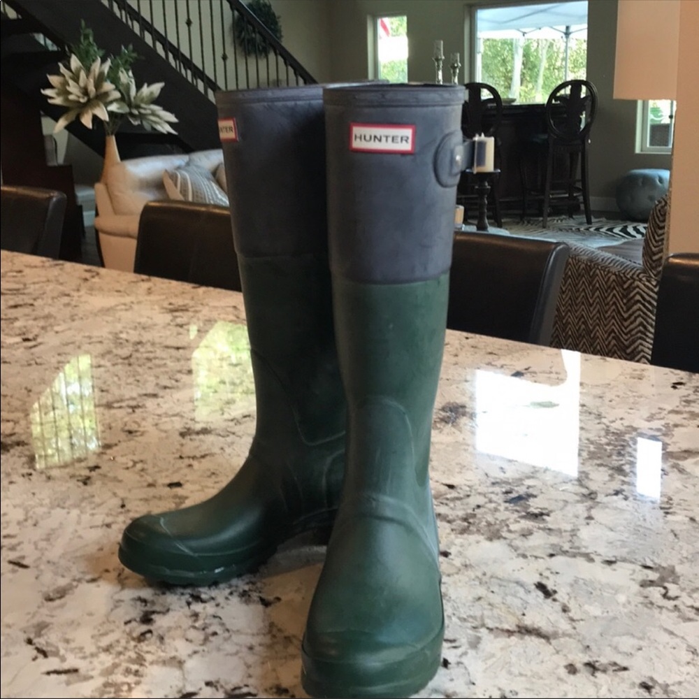 Hunter boots. Size 7.